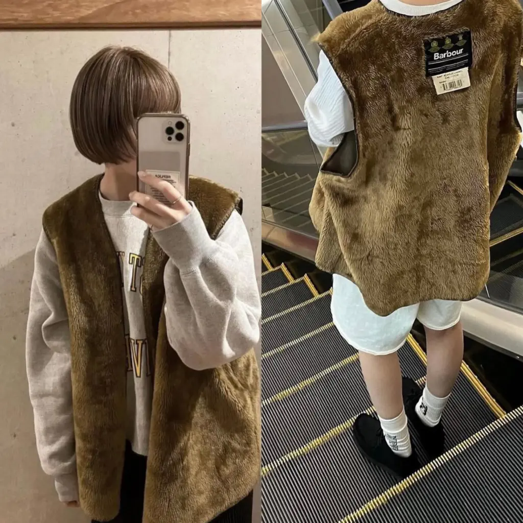 90s Barbour ボアライナーベストの魅力 | PORTE VINTAGE